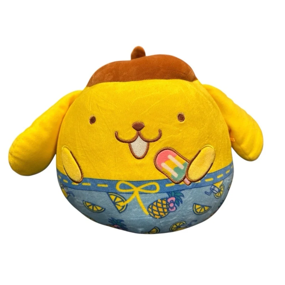 Squishmallows Sanrio Pompompurin Summer‎ Popsicle Beach Cinnamoroll Sailor Plush